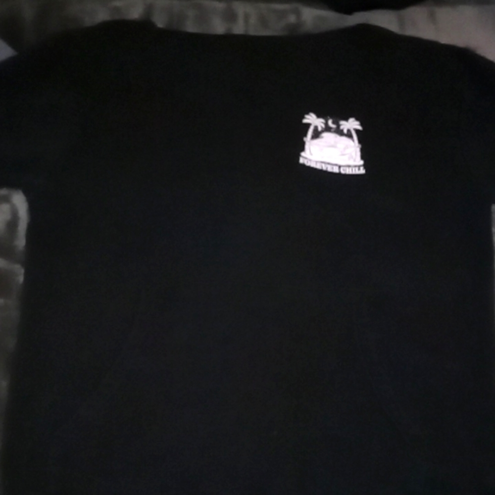 Black hoodie side large